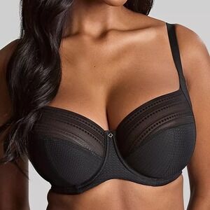 Panache Black Lace Bra